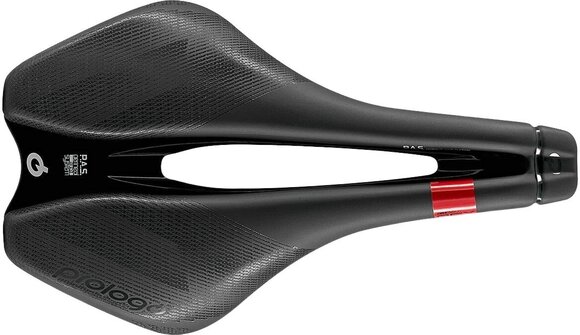 Selle Prologo Dimension AGX Hard Black 143 mm Tirox (Alliage d'aluminium et de titane) Selle - 1