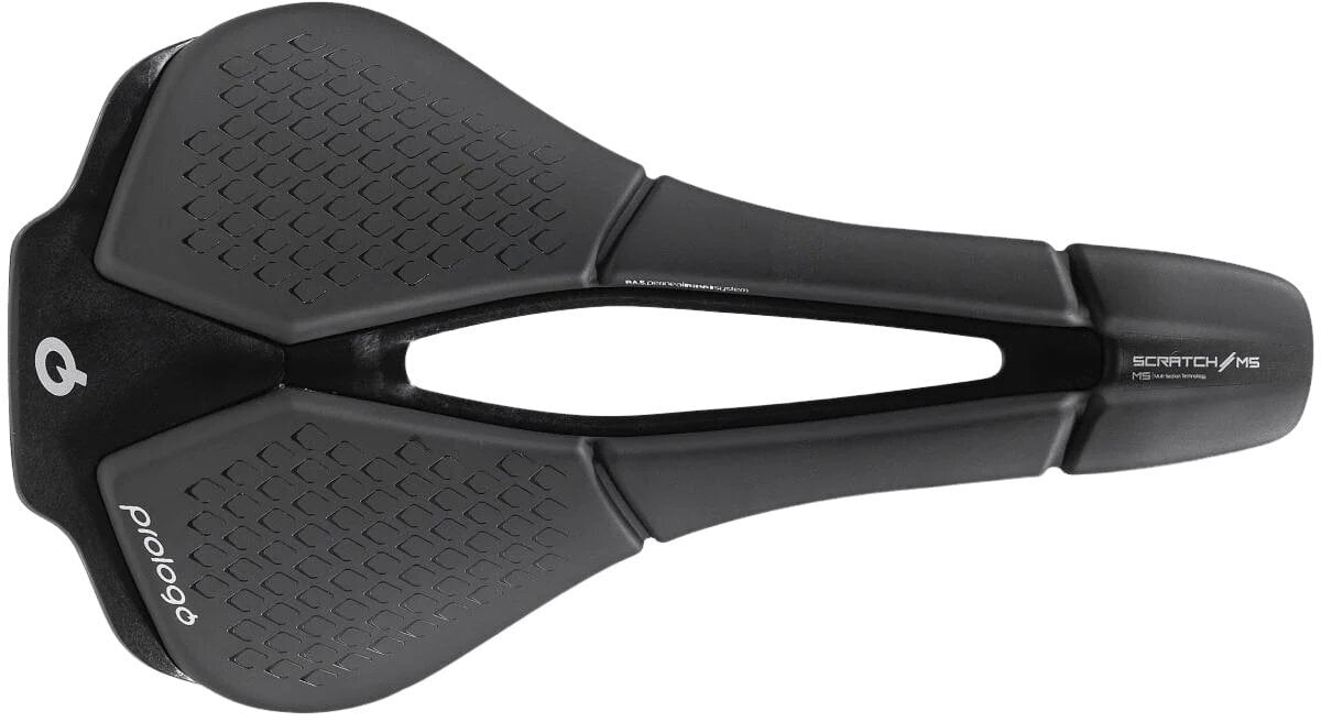 Selle Prologo Scratch M5 Pas Hard Black 140 mm Tirox (Alliage d'aluminium et de titane) Selle