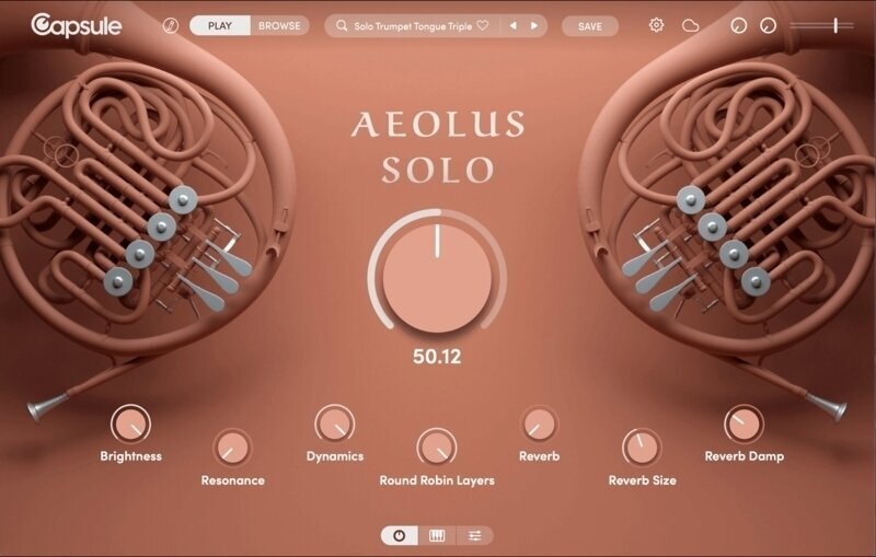 VST Instrument Studio programvara Capsule Audio Aeolus Solo (Digital produkt)