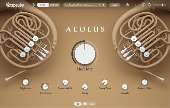 Virtuális hangszer Capsule Audio Aeolus (Digitális termék) - 1