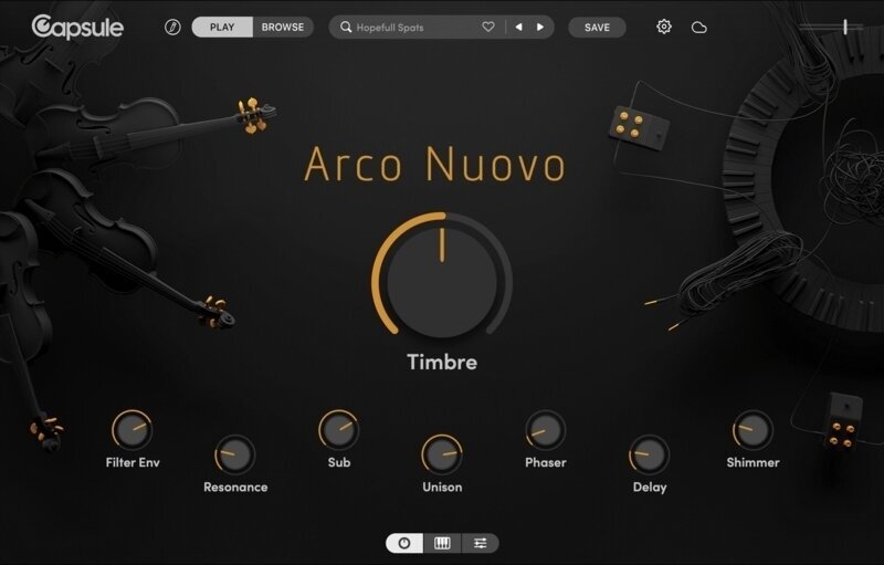 VST Instrument studio-software Capsule Audio Arco Nuovo (Digitaal product)