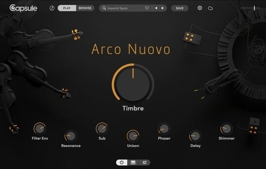 Software de estúdio de instrumentos VST Capsule Audio Arco Nuovo (Produto digital) - 1