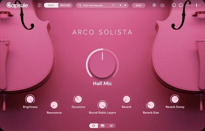 Софтуер за студио VST Instrument Capsule Audio Arco Solista (Дигитален продукт)