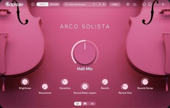 Software de estúdio de instrumentos VST Capsule Audio Arco Solista (Produto digital) - 1