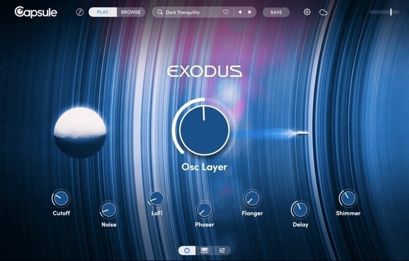 Virtuális hangszer Capsule Audio Exodus (Digitális termék)