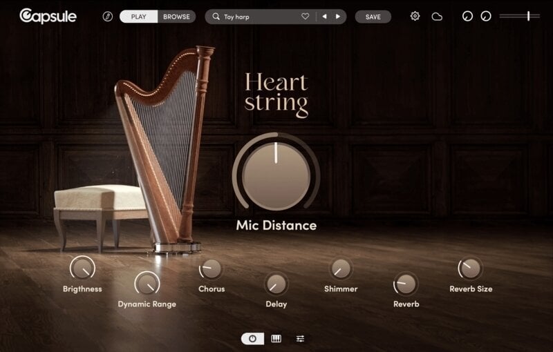 Virtuális hangszer Capsule Audio Heart String (Digitális termék)