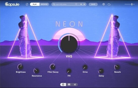 Software de estúdio de instrumentos VST Capsule Audio Neon (Produto digital) - 1
