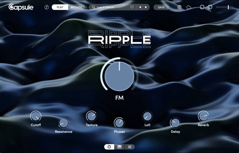 Logiciel de studio Instruments virtuels Capsule Audio Ripple (Produit numérique)