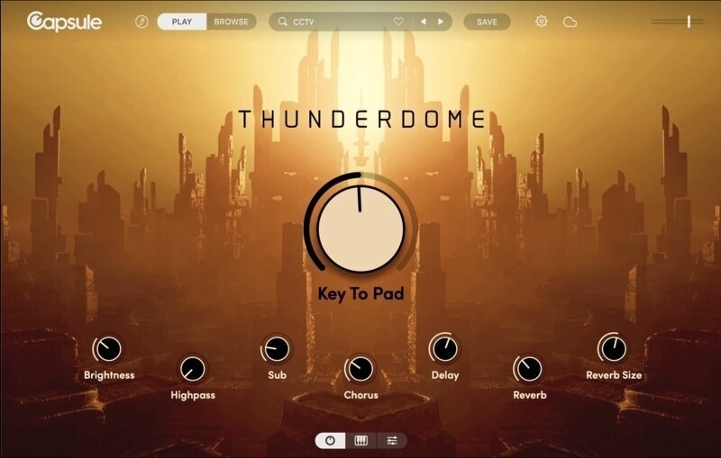 VST Instrument studio-software Capsule Audio Thunderdome (Digitaal product)