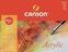 Скицник Canson Acrylique Cold Pressed 32 x 24 cm 400 g Natural White Скицник
