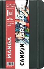 Album per schizzi
 Canson Book Hardbound Long Side Graduate Manga Album per schizzi 21,6 x 14 cm 200 g Portrait