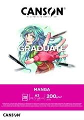 Skicář Canson Pad Graduate Manga Skicář 30 A3 200 g