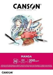 Skizzenbuch Canson Pad Graduate Manga Skizzenbuch 30 A4 200 g