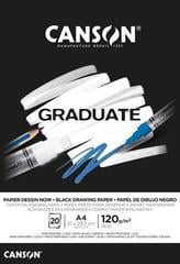 Szkicownik Canson Pad Graduate Papier Dessin Noir Szkicownik 20 A4 120 g Noir