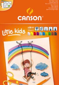 Μπλοκ Ζωγραφικής Canson Pads Kids Colour Creation A4 120 g Assorted Μπλοκ Ζωγραφικής - 1