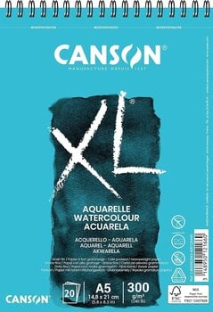 Скицник Canson Sp XL Aquarelle Cold Pressed White A5 300 g White Скицник - 1