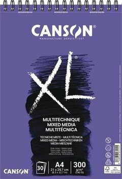 Livro de desenho Canson Sp XL Mixed Media Textured A4 300 g Livro de desenho - 1