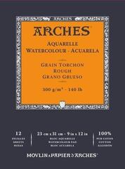 Skizzenbuch Arches Watercolour Rough Pad Natural White Skizzenbuch 12 31 x 23 cm 300 g