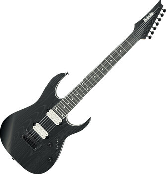 7-string Electric Guitar Ibanez RGR752AHBF-WK Weathered Black 7-string Electric Guitar - 1