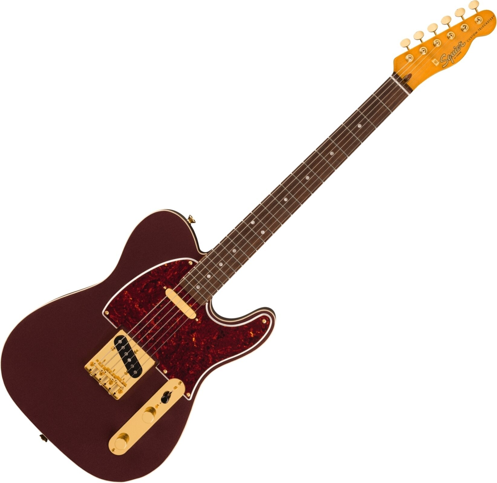 Elektrische gitaar Fender Squier FSR 60s Custom Telecaster LRL Oxblood