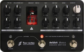 Pre-amp/Rack Amplifier Two Notes ReVolt Bass Pre-amp/Rack Amplifier