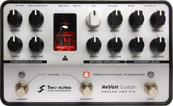 Pré-amplificador/amplificador em rack Two Notes ReVolt Guitar - 1