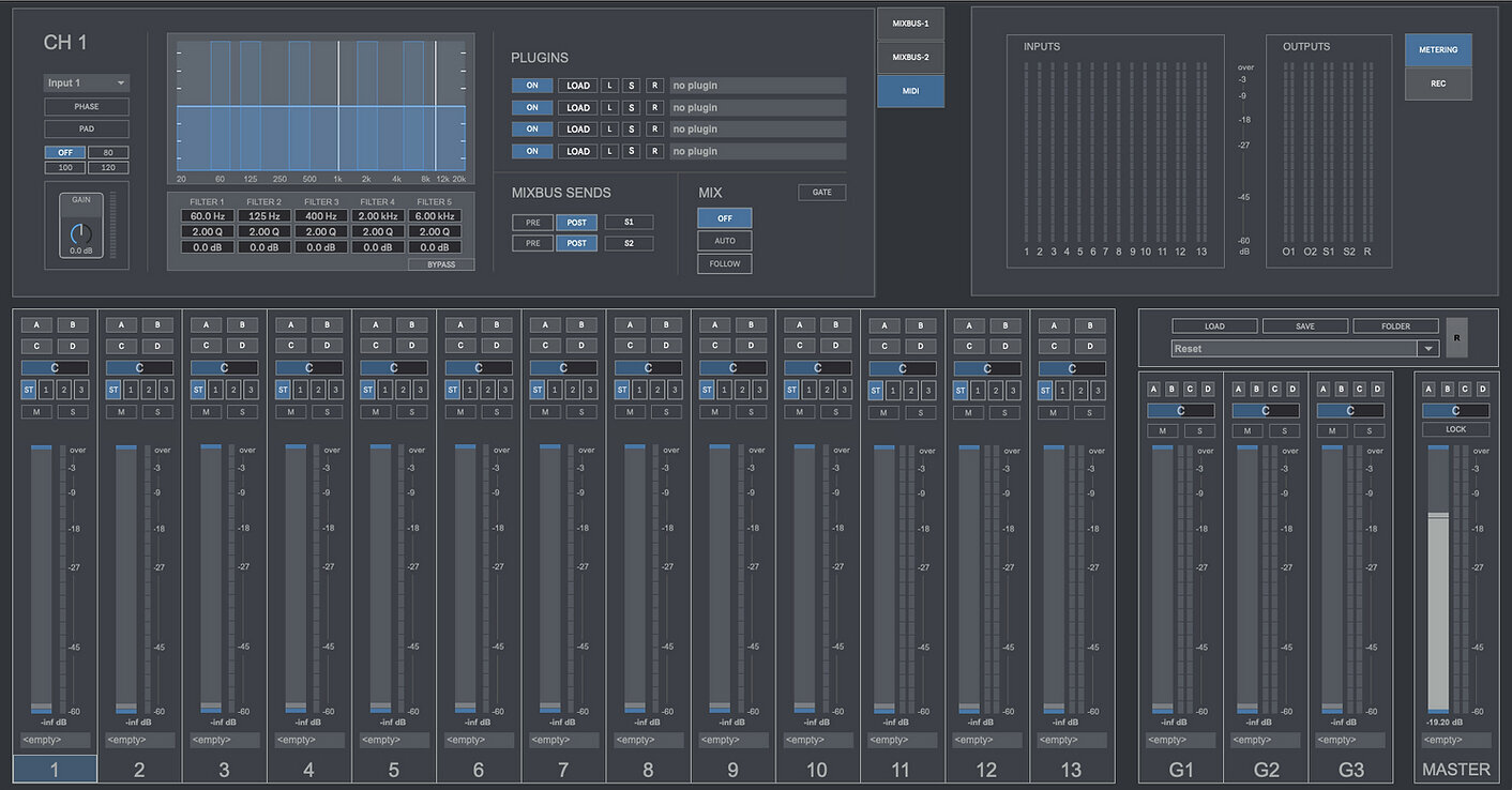 Μάστερινγκ λογισμικό Digital Brain Instruments CMixer (Ψηφιακό προϊόν)