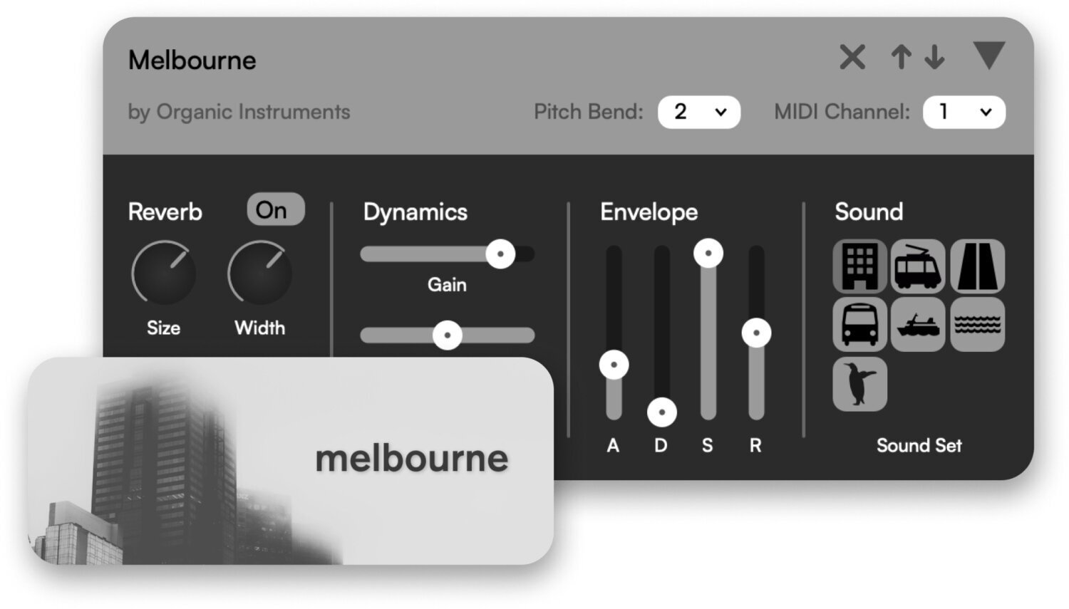 Sample and Sound Library Organic Instruments Melbourne (Digital product)