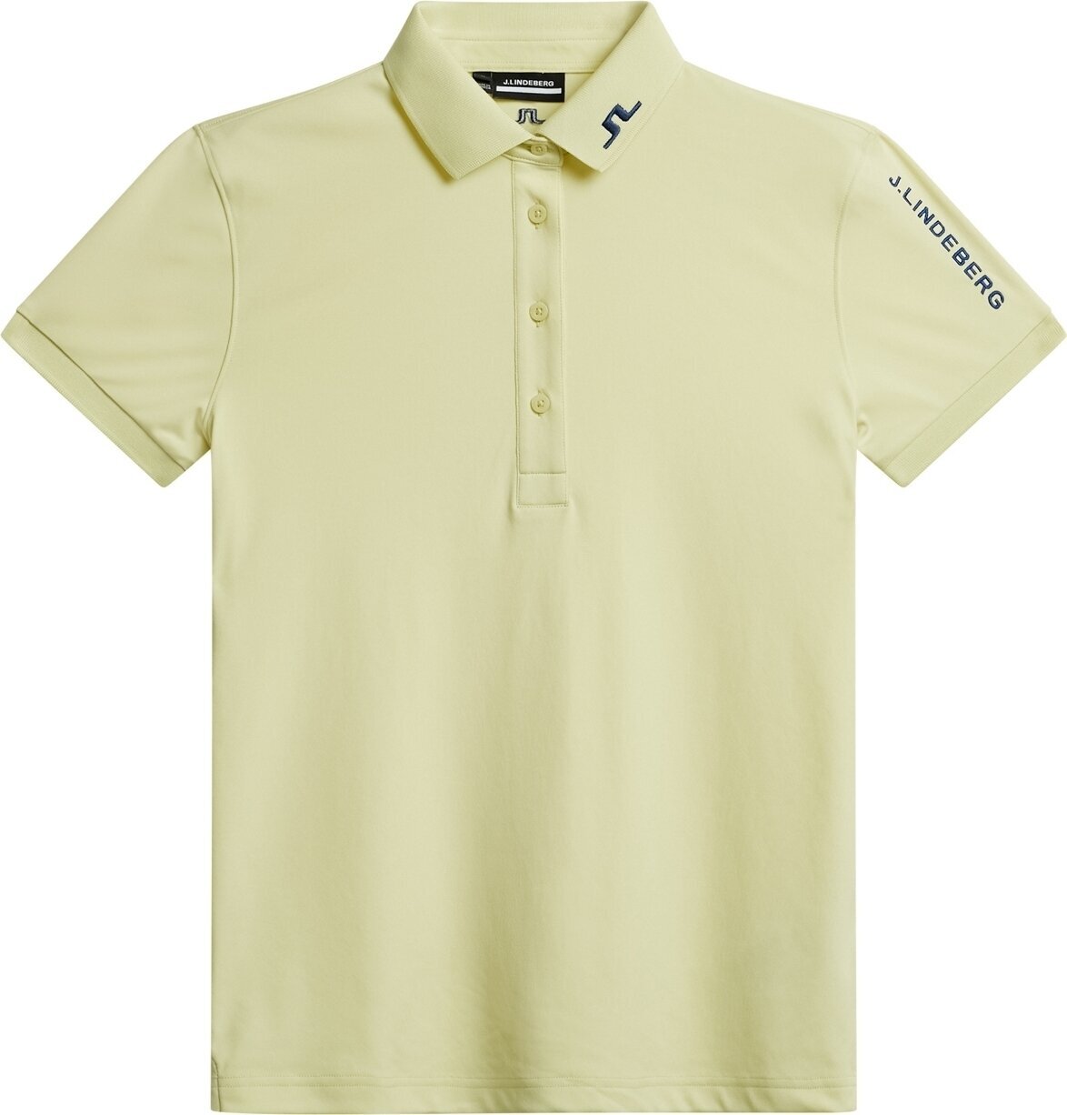 Camisa pólo J.Lindeberg Tour Tech Womens Wax Yellow XS Camisa pólo