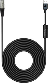 Cablu complet pentru microfoane Maono XU01 Negru 3 m - 1