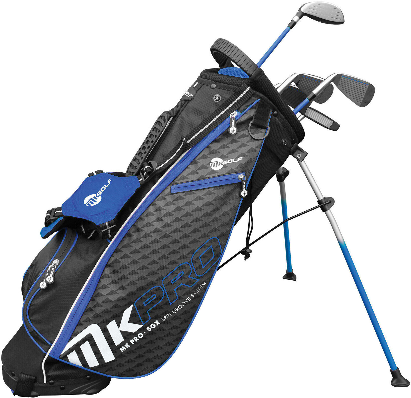 Komplettset Masters Golf MKids Pro Junior Set Right Hand Blue 61in - 155cm