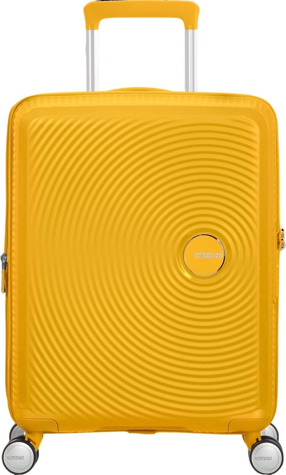Lifestyle Rucksäck / Tasche American Tourister Soundbox Spinner EXP 55/20 Cabin Golden Yellow 35,5/41 L Gepäck