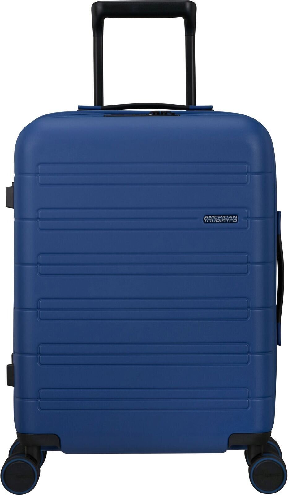 Lifestyle reppu / laukku American Tourister Novastream Spinner EXP 55/20 Cabin Navy Blue 36/41 L Matkatavarat