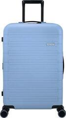 Sejlertaske American Tourister Novastream Spinner EXP 67/24 Medium Check-in Kuffert med 4 hjul-Udvidelig Pastel Blue 64/73 L