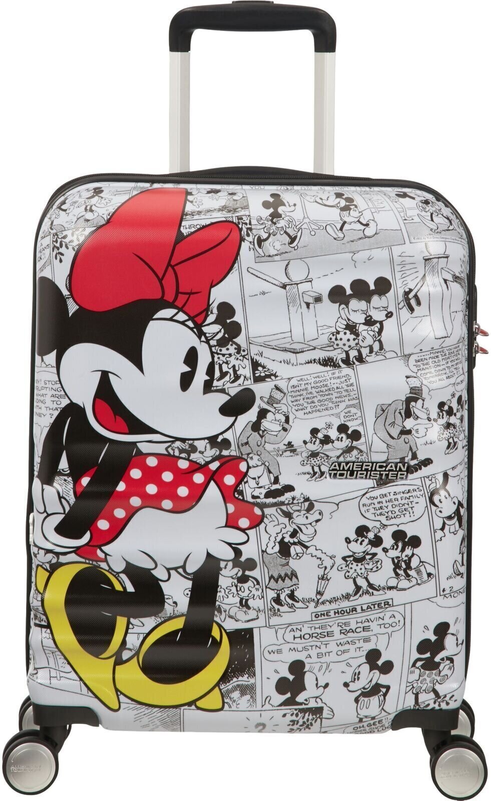 Lifestyle Rucksäck / Tasche American Tourister Disney Wavebreaker Spinner 55/20 Cabin Comics White 36 L Luggage