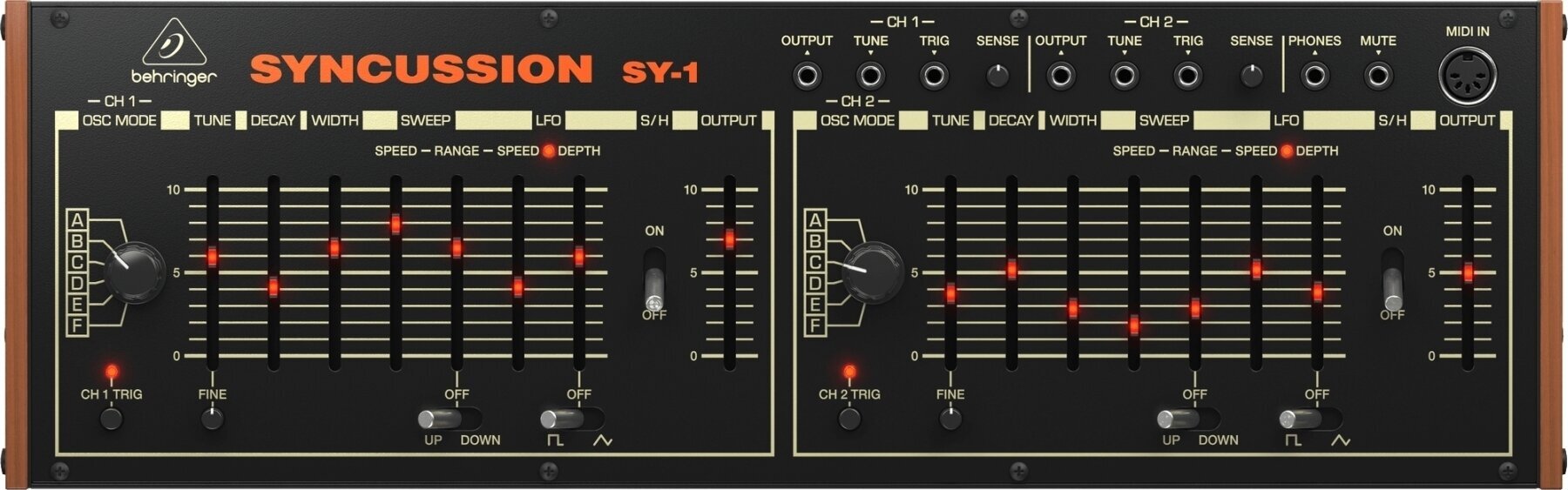 Sintetizzatore Behringer Syncussion SY-1 Sintetizzatore