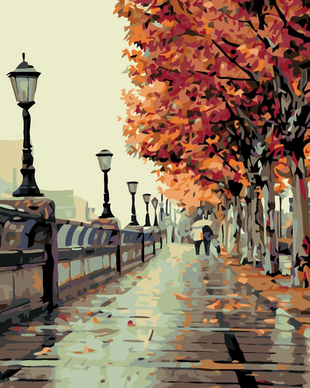 Pintura por números Zuty Pintura por números Autumn Walk