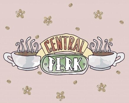 Maalaa numeroiden mukaan Zuty Maalaa numeroiden mukaan Central Perk And Coffee Beans (Friends) - 1