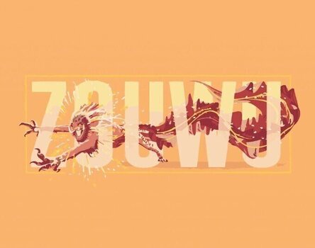 Schilderen op nummer Zuty Schilderen op nummer Illustratie van Zouwu (fantastische beesten) - 1