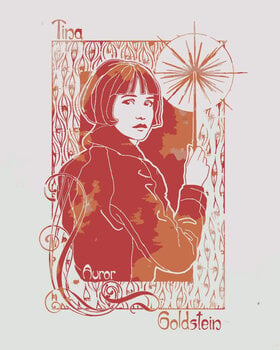 Schilderen op nummer Zuty Schilderen op nummer Art Nouveau Tina Goldstein (fantastische beesten) - 1