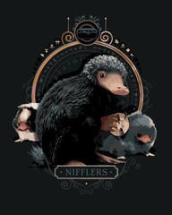 Schilderen op nummer Zuty Schilderen op nummer Portret van een snuit (Fantastic Beasts)