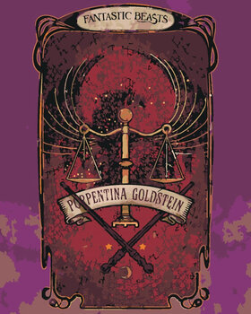 Maalaa numeroiden mukaan Zuty Maalaa numeroiden mukaan Poster Porpentina Goldstein (Fantastic Beasts) - 1