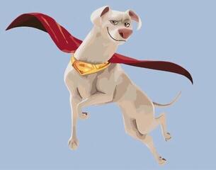 Pintura por números Zuty Pintura por números Flying Crypto (DC League Of Super-Pets)