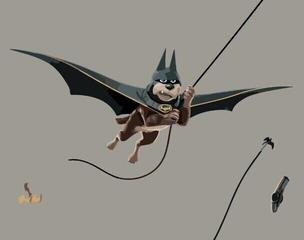 Pintura por números Zuty Pintura por números Ace On A Rope (DC League Of Super-Pets)