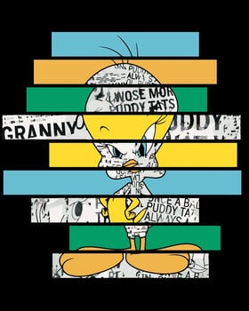 Peinture par numéros Zuty Peinture par numéros Tweets de journaux (Looney Tunes) - 1