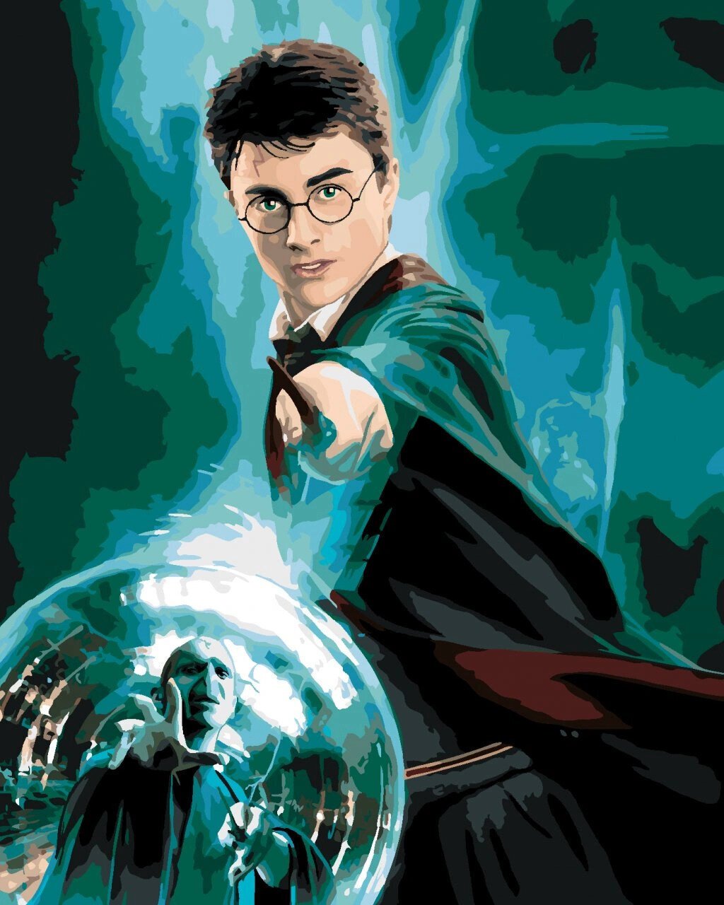 Malowanie po numerach Zuty Malowanie po numerach Plakat Harry Potter i Zakon Feniksa - Harry