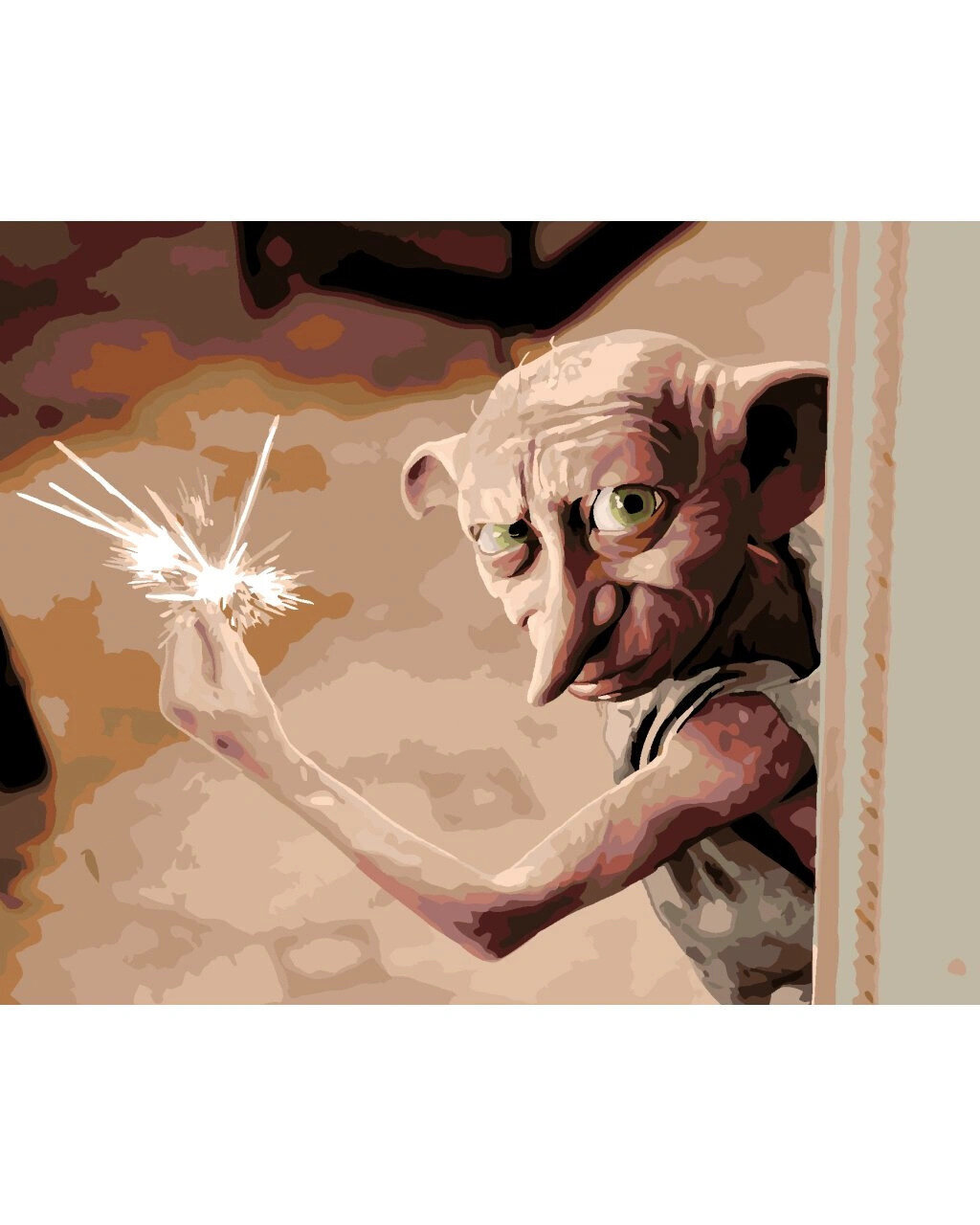 Pintura por números Zuty Pintura por números Charming Dobby (Harry Potter)