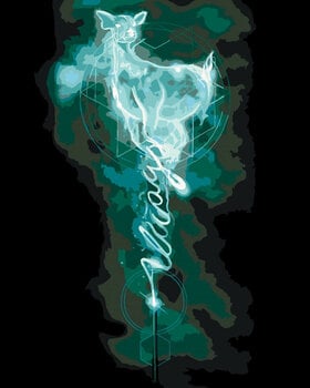 Malen nach Zahlen Zuty Malen nach Zahlen Expecto Patronum Doe (Harry Potter) - 1