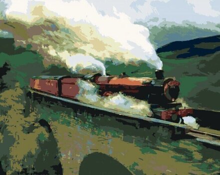 Painting by Numbers Zuty Painting by Numbers Painting Of The Hogwarts Express (Harry Potter) - 1
