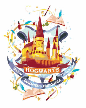 Painting by Numbers Zuty Painting by Numbers Painted Hogwarts (Harry Potter) - 1